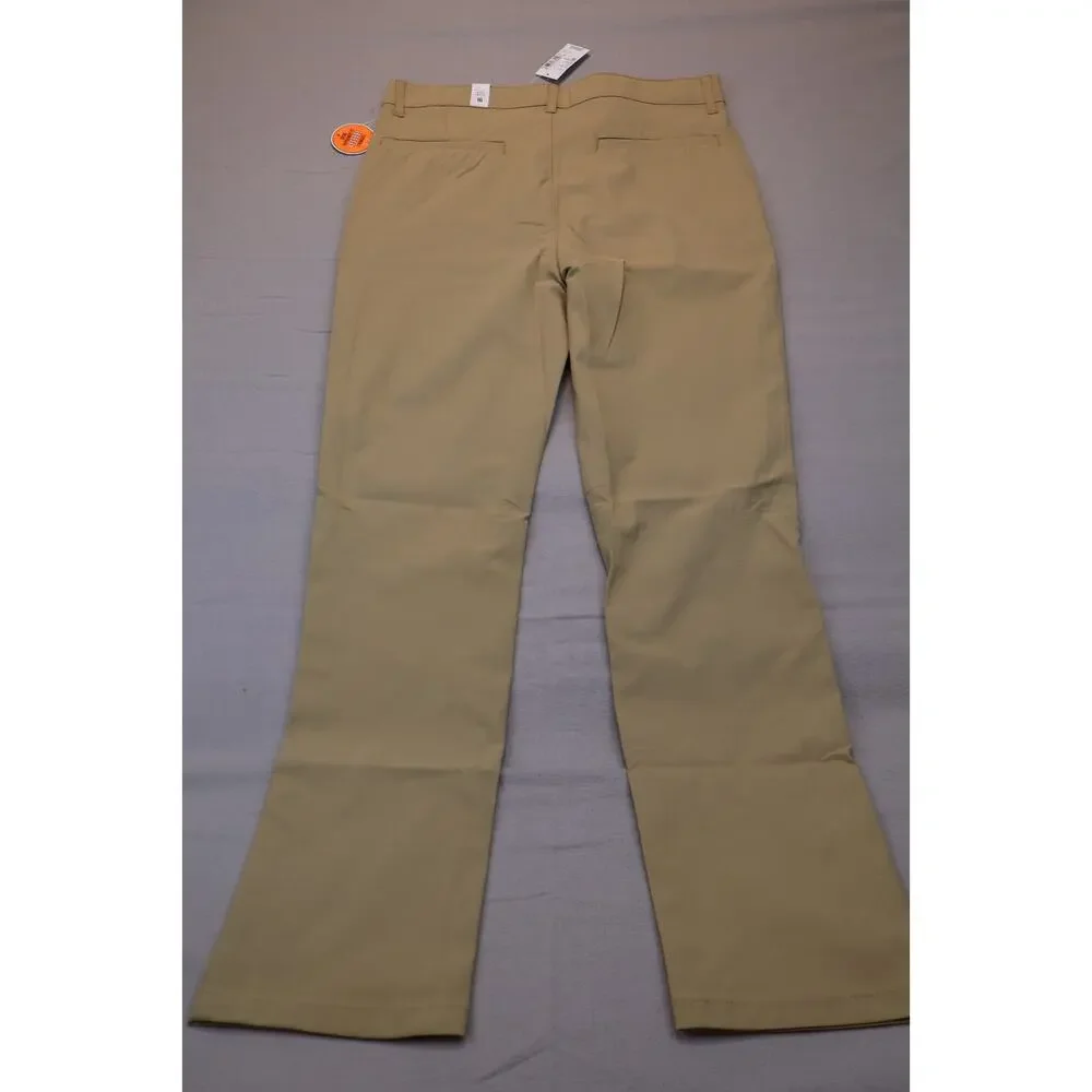 NEW The Children's Place Boy Flax Tan Uniform Quick Dry Skinny Chino Pants 16